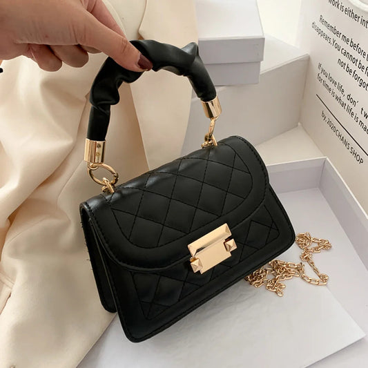 PU Leather Crossbody Lipstick Phone Storage Handbag