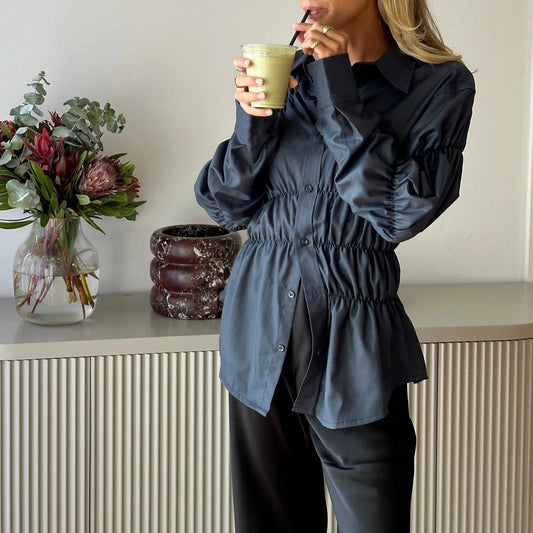 Y2K Long Sleeve Scrunched Bloshope