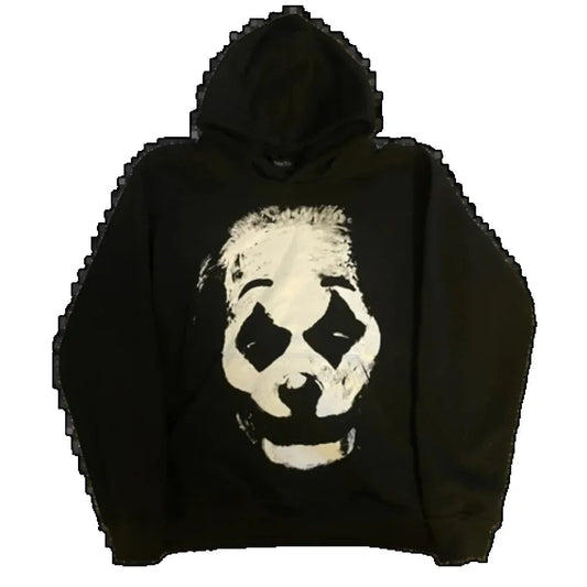 Clown Graphic Oversized Hoodie