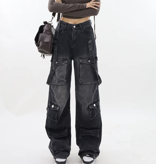 Antique Dark Gothic Cargo Pant