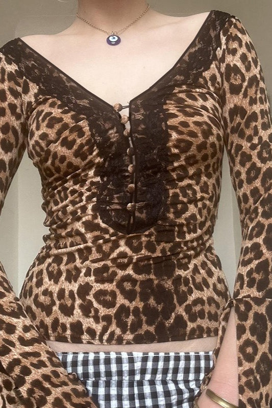 Cutout Backless V Neck Bloshope