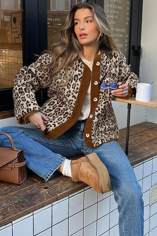 Trendy Faux Shearling Coat