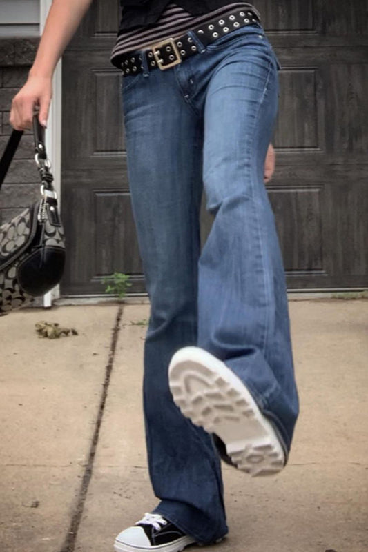 Elegant Women閳ユ獨 Flared Jean