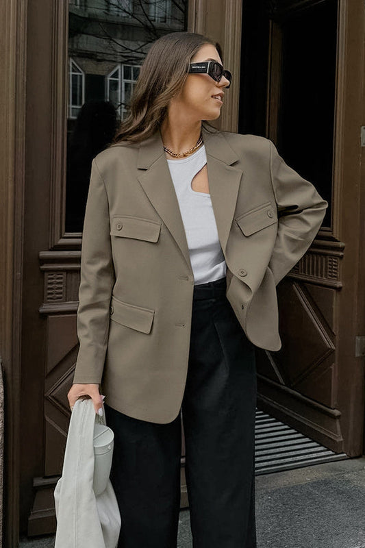 Chic Casual Blazer Coat