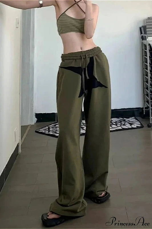 Korean Star Patch Clearance Pants