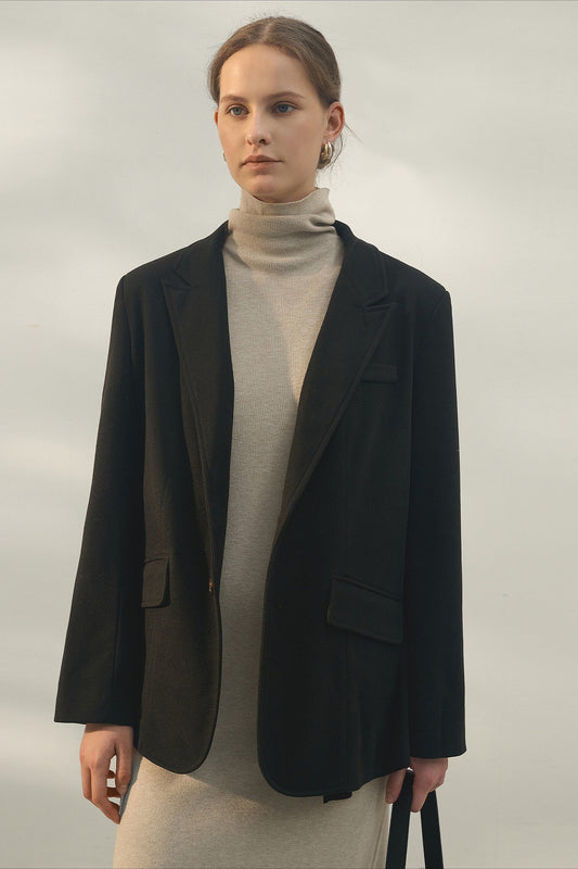 Vintage Single-Breasted Blazer