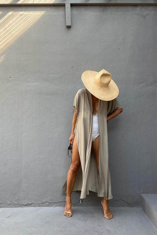 Flowy Mesh Bikini Cover Up