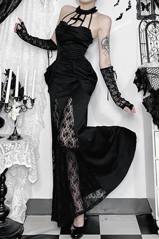 Subculture Maxi Gothic Dress