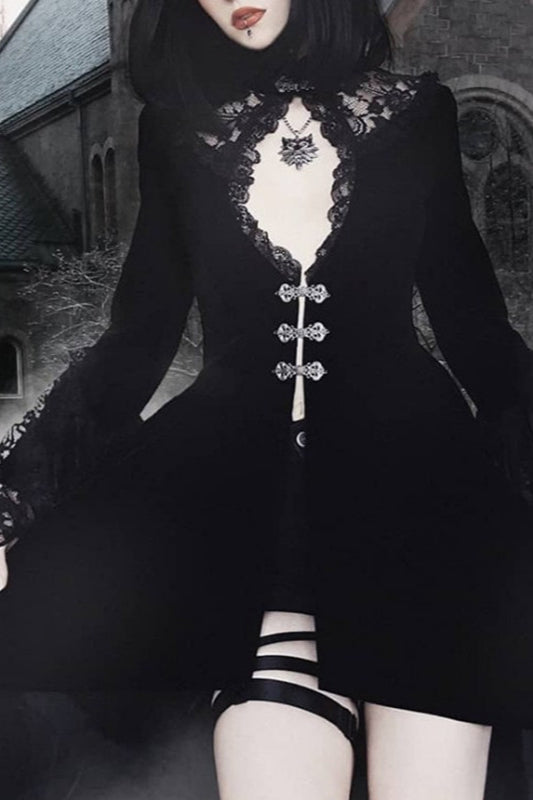 Lace Lantern Gothic Dress