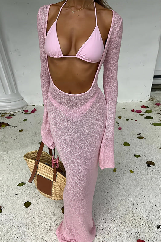 Sexy Split Fit Three Piece Swim Sets