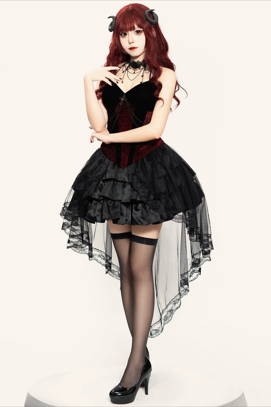Vampire Lace Gothic Dress