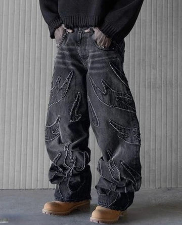 Distressed Gothic Vintage Baggy Pant