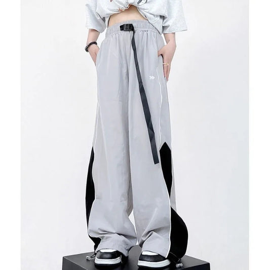 Vintage Jogging Sweatpants Wide Leg Pants