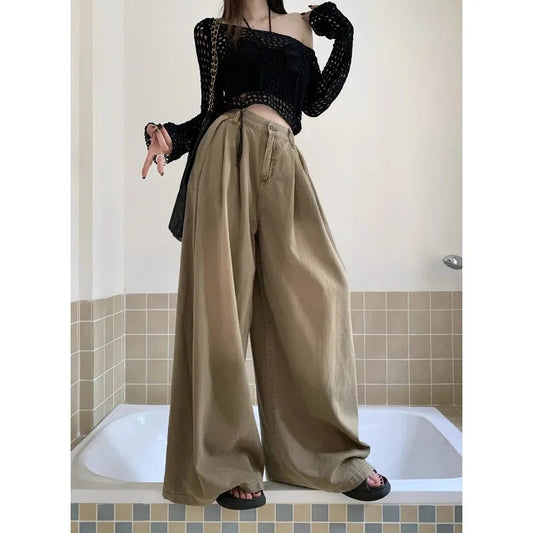 Y2K Oversized Cargo Baggy Women Pants