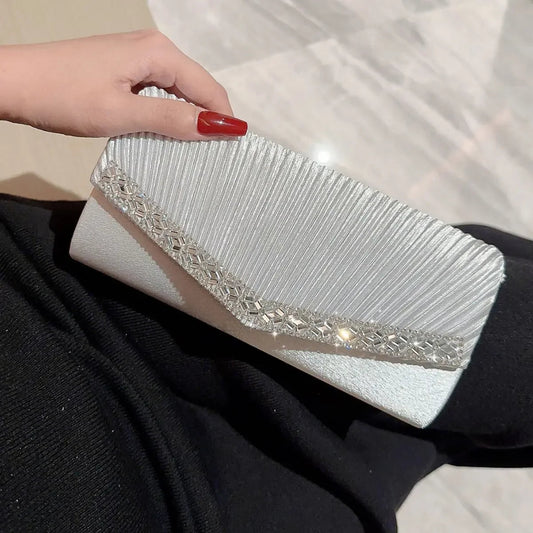 Chain Shoulder Wedding Party Wristlet