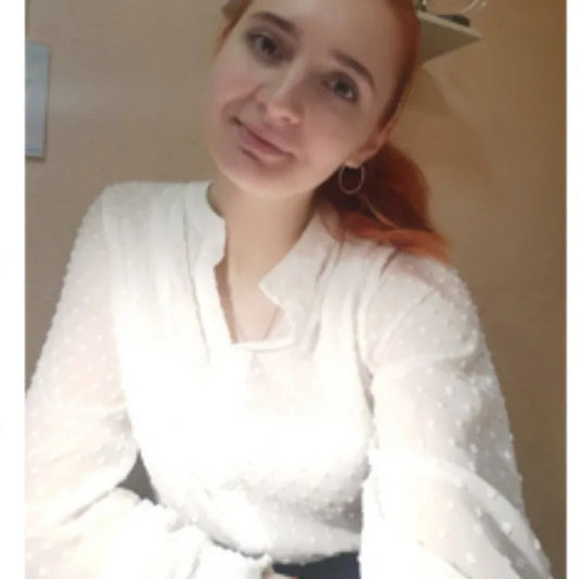 Spring Long Sleeve White Office Bloshope