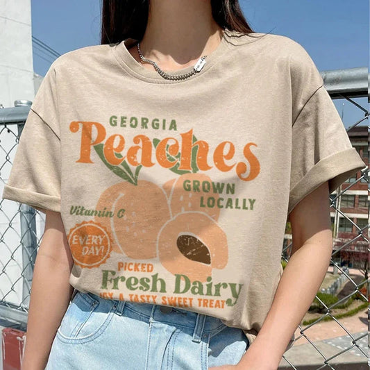 90s Retro Peach Vintage T-shirt
