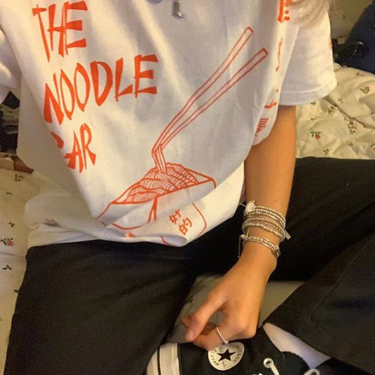 Chinese Noodle Retro Asian T-shirt
