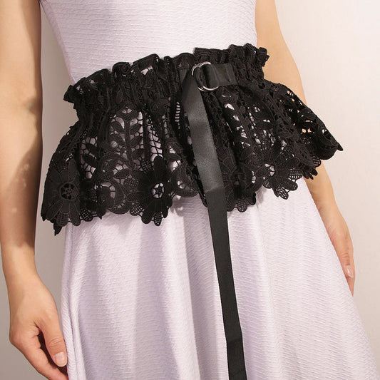 Dark Lace Gothic Deluxe Designer Belt