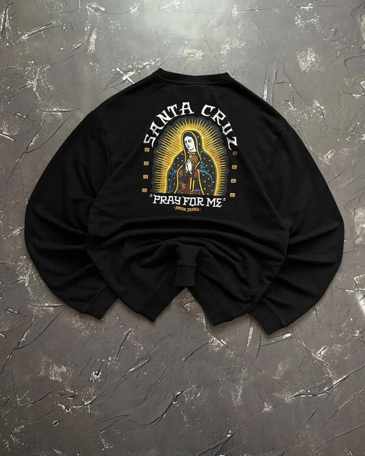 Punk Style Vintage Loose Sweatshirt