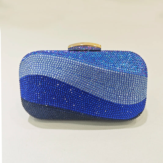 Multi Color Diamond Wedding Crystal Wristlet