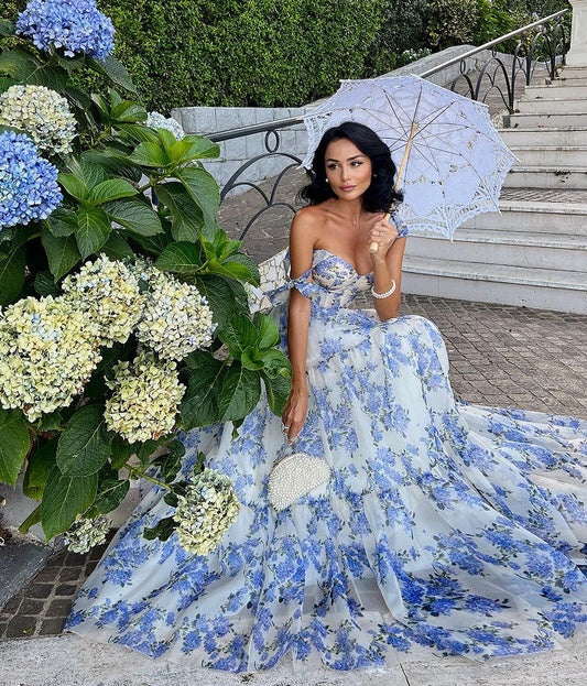 Backless Sexy Deep V Prom Dress