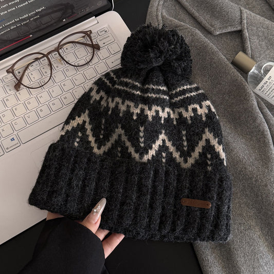 Chunky Crochet Bobble Hat