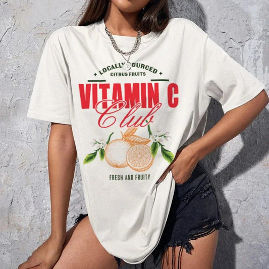 Orange Fruit Vintage T-shirt