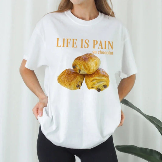 Pain Au Chocolat Funny Food T-shirt