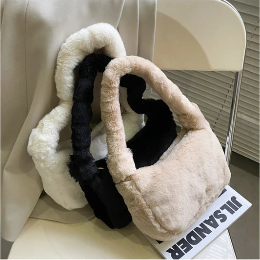 Large Capacity PU Leather Shoulder Bag