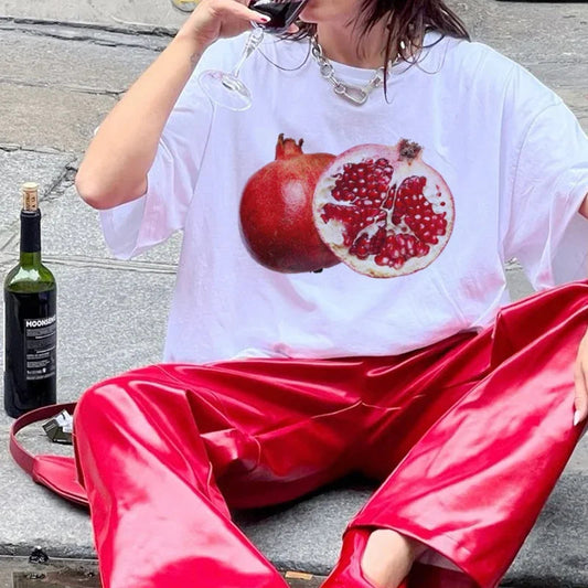 Pomegranate 90s Retro Fruit T-shirt