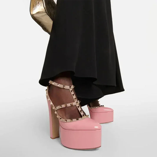 Chunky Sole Sandals Gothic Tall Heel