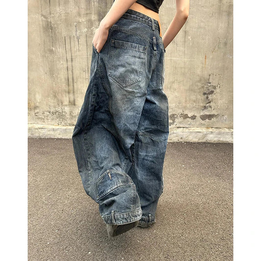 Tall Waist Gothic Denim Pant