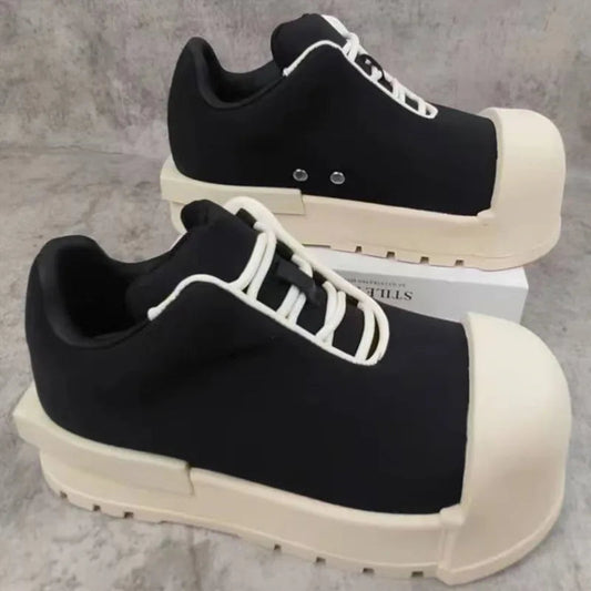 Chunky Heel Gothic Casual Sneaker