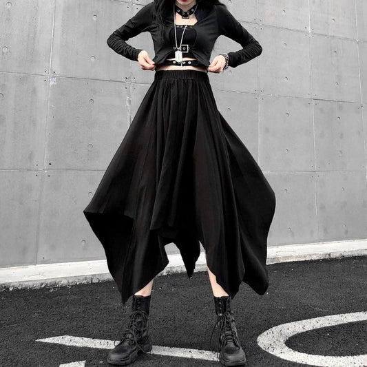 Unpredictable Elevated Waist Extended Skirt