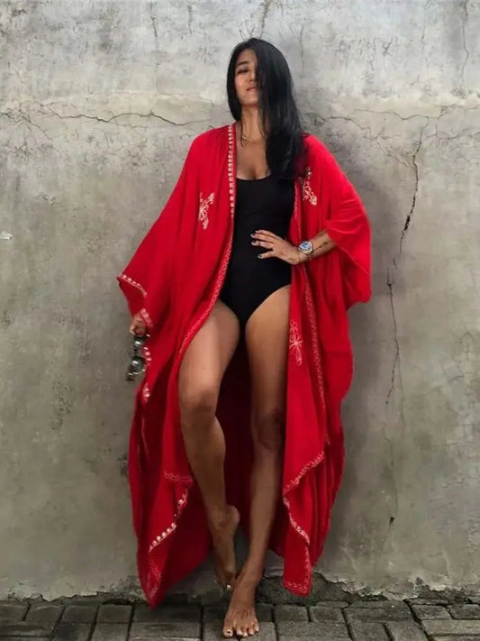 White Crochet Pareos Bikini Cover Up