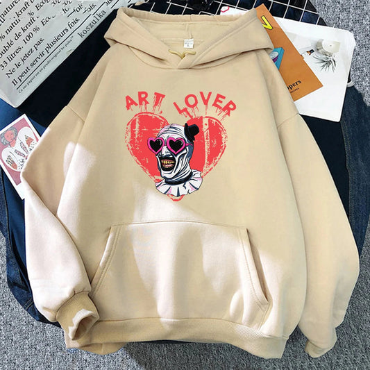 Dark Jester Graphic Pullover Hoodie