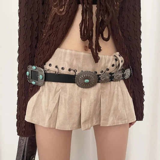 National Mysterious Gem Inlaid Strap