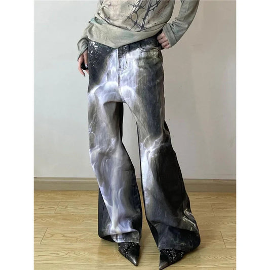 Vintage Gothic Elevated Waist Pant