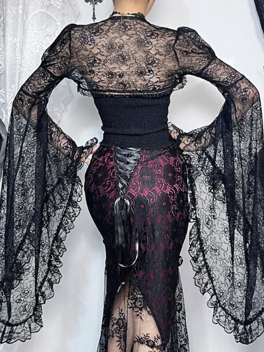 Dark Vintage Transparent Bloshope