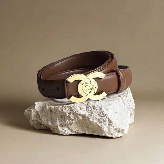 Opulent Gothic Designer Letter Belt