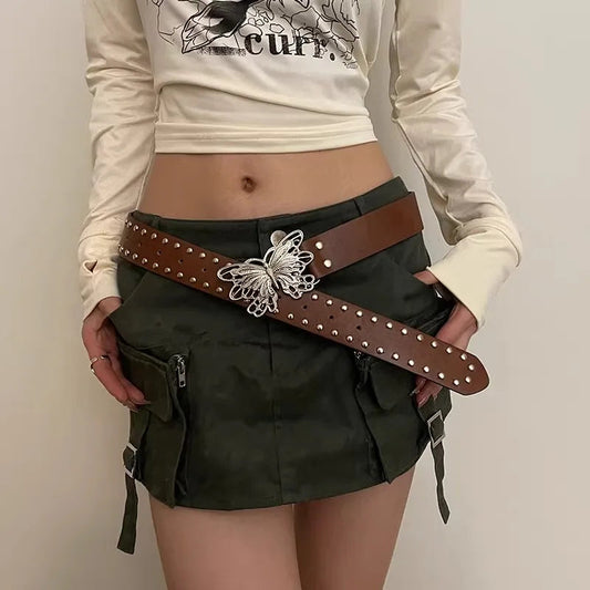 Empty Arch Gothic Punk Style Strap