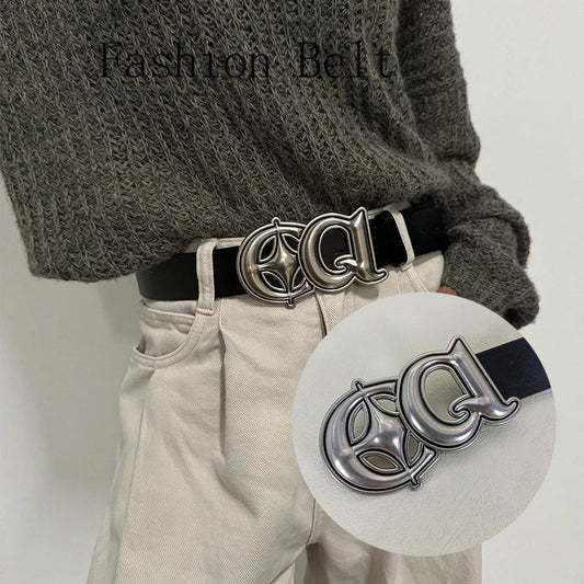 Authentic Gothic Leather Vintage Clasp Belt