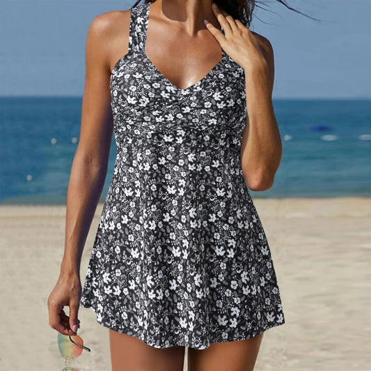 Athletic Tankini Shorts Two Piece Set