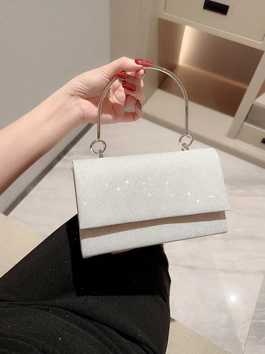 Glitter Wedding Clutch Shoulder Bag for Women
