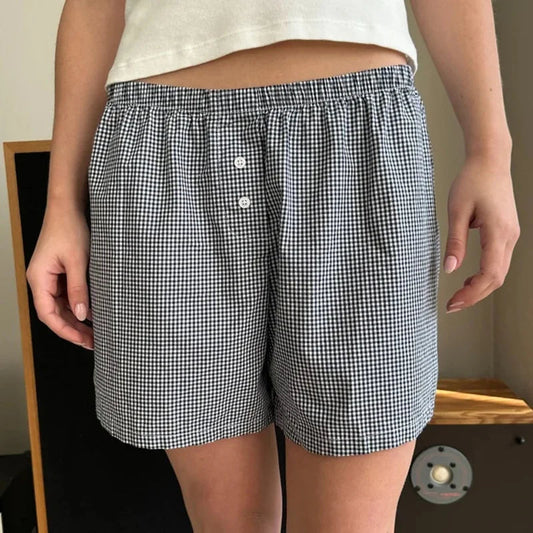 Baggy Striped Vintage Lounge Short
