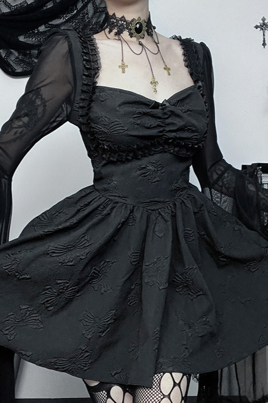 Short Flare Gothic Dress