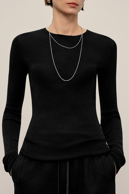 Premium  Washable Knit Top