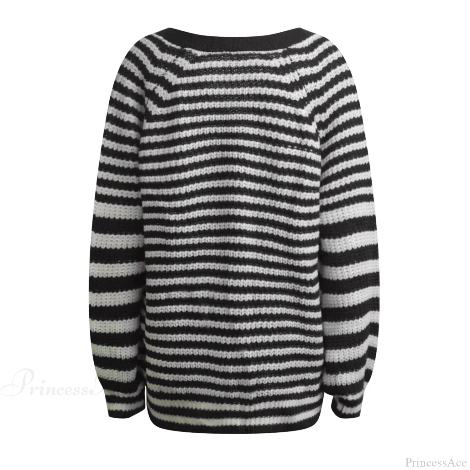 Autumn Winter Warm Casual Knitted Long Sleeve Cardigan Christmas Sweater Sweaters-L