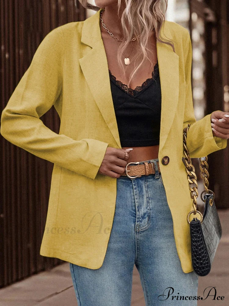 Blazer Arm Long Single With Button